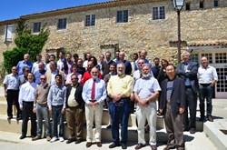 More than 50 experts on ion cyclotron radio frequency design, engineering, and physics met in Cadarache last week for the antennas' preliminary design review, conducted by Jean Jacquinot. (Click to view larger version...)